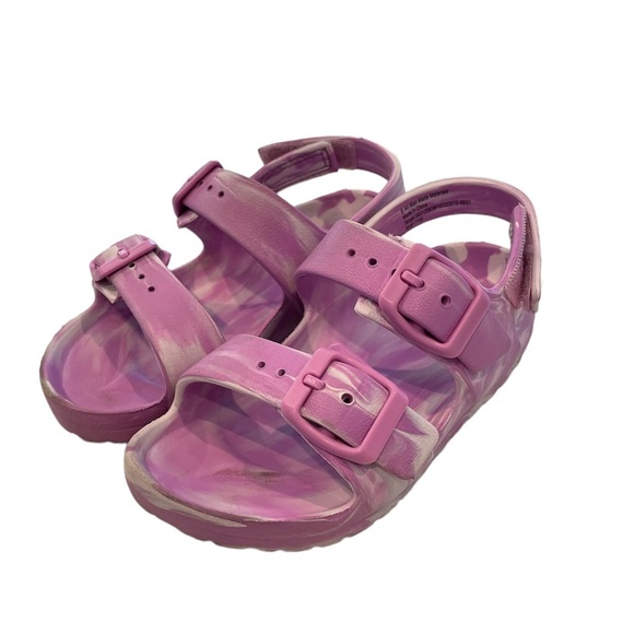 Cat & Jack Other - Cat and Jack girls purple swirl sandals